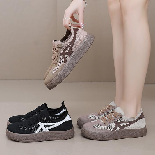zapatos casuales de punta redonda