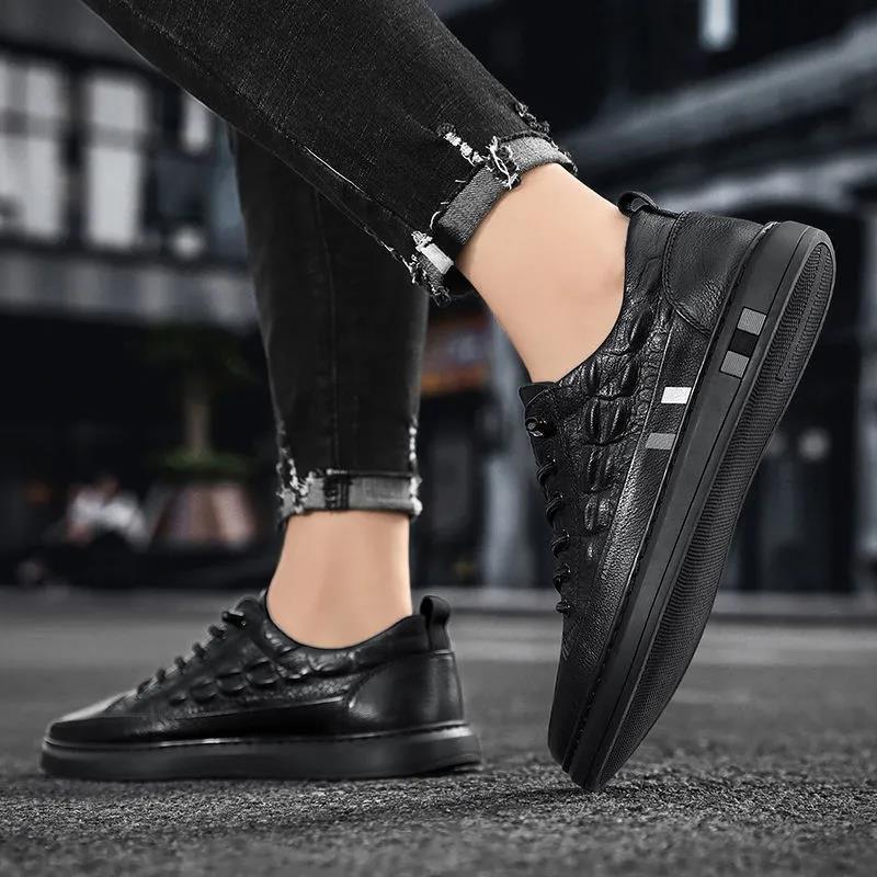 Zapatos de cuero informales de negocios