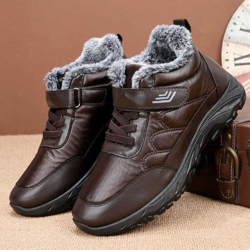 Zapatos cálidos para caminar en invierno